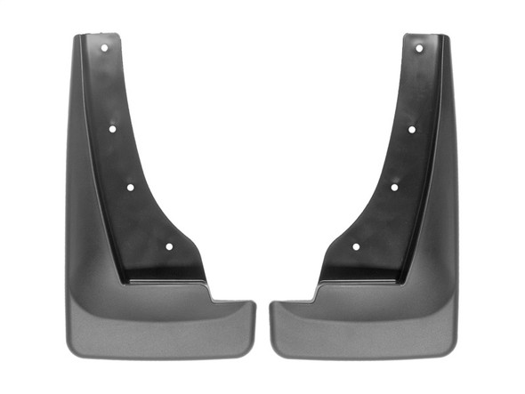 WeatherTech 2014+ Nissan Rogue Front No Drill Mudflaps - Black - MSM-T-124500