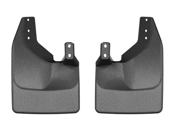 WeatherTech 2021+ Ford Bronco No Drill Rear MudFlaps - Black - MSM-T-488585