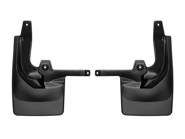 WeatherTech 2018+ Jeep Wrangler Sport/Sport S Rear No Drill MudFlaps - Black - MSM-T-212020