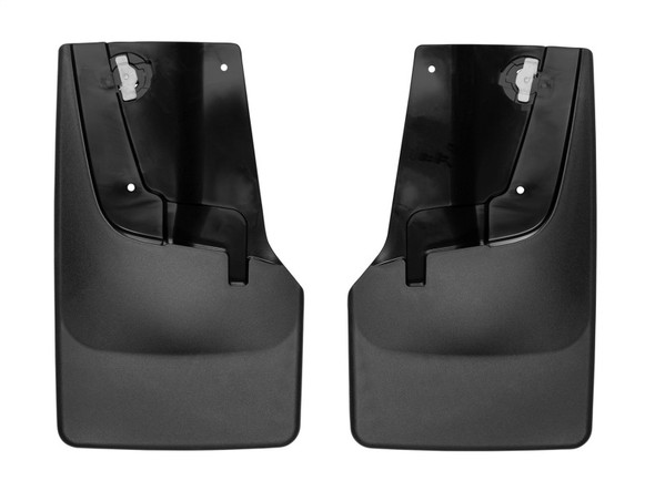 WeatherTech 2017+ Chevrolet Colorado No Drill Mudflaps - Black (ZR2 Model Only) - MSM-T-179758