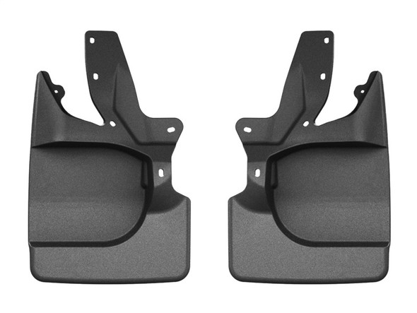 WeatherTech 21-25 Ford Bronco Front No Drill Mudflaps - Black - MSM-T-1026222