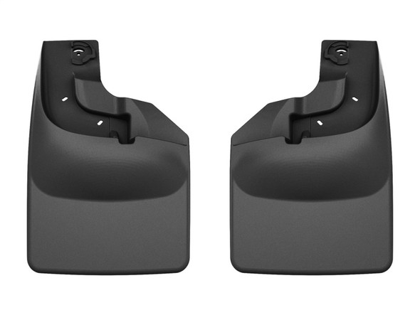 WeatherTech 2017+ Ford F250/350/450/550(Fits W/OEM Fender Flares/Lip ONLY) No Drill Mudflaps FRONT - MSM-T-106982