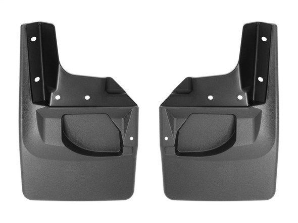 WeatherTech 18+ Jeep Wrangler JL No Drill Mudflaps - Black - MSM-T-330533