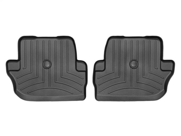 WeatherTech 2018+ Jeep Wrangler JL Rear FloorLiner - Black (2 Piece Liner) - MSM-T-199654