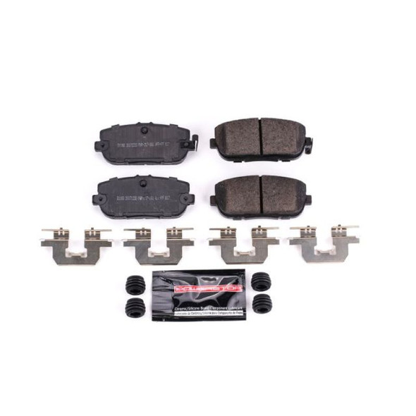 Power Stop 17-19 Fiat 124 Spider Rear Z23 Evolution Sport Brake Pads w/Hardware - MSM-T-392238