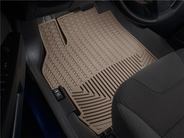 WeatherTech 05-11 Porsche 911 (997) Front Rubber Mats - Tan - MSM-T-4354213