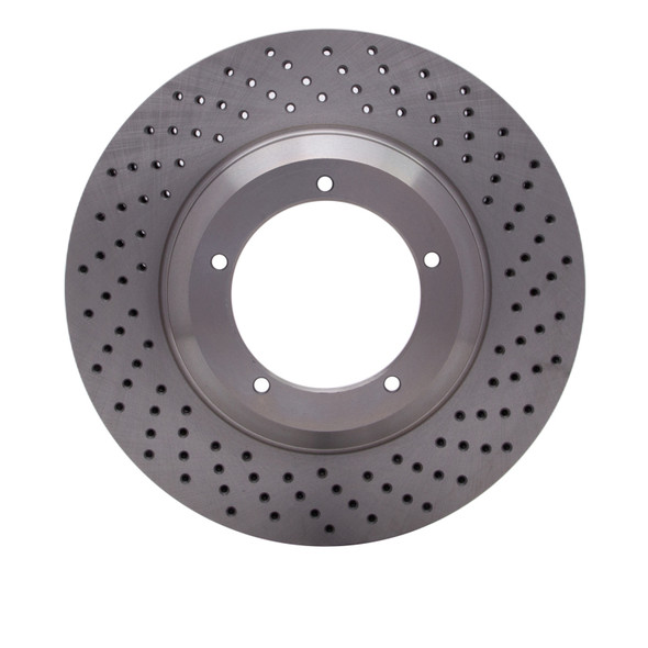 DFC 82-89 Porsche 911 Right Front Drilled Brake Rotor - MSM-T-921591