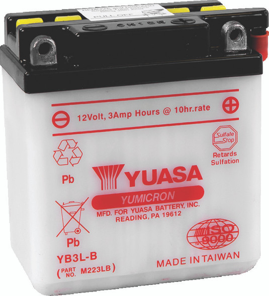 Yuasa YB3L-B Yumicron 12-Volt Battery - MSM-T-687883