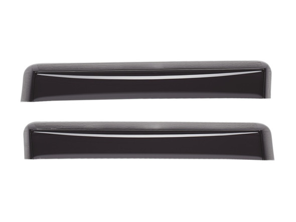 WeatherTech 19-21 Ram 1500 Crew Cab Rear Side Window Deflectors - Dark Smoke - MSM-T-438731