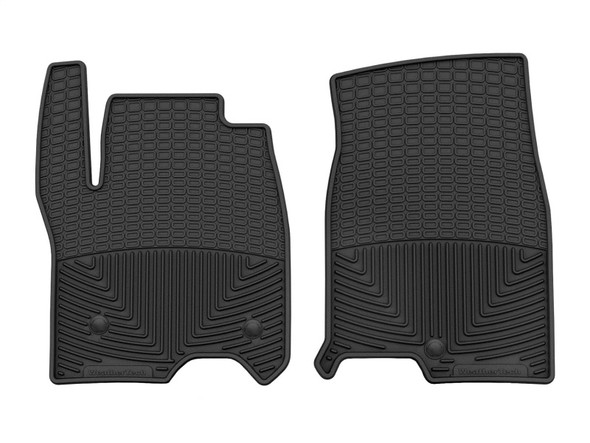WeatherTech 21+ Cadillac Escalade Front Rubber Mats - Black - MSM-T-472781
