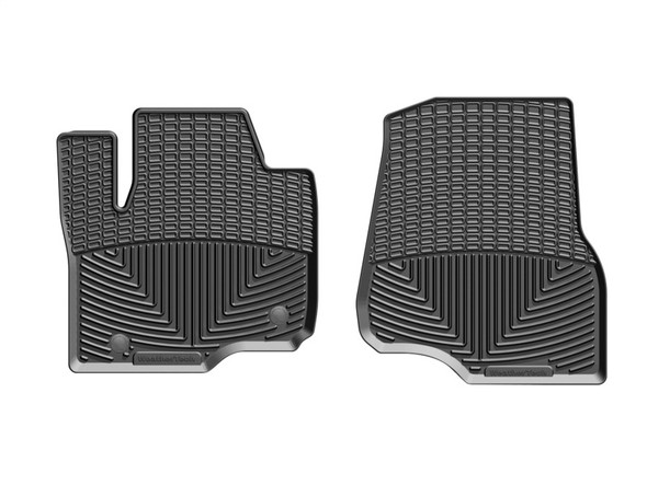 WeatherTech 2017+ Ford F-250/F-350/F-450/F550 (Crew Cab & SuperCab) Front Rubber Mats - Black - MSM-T-95592