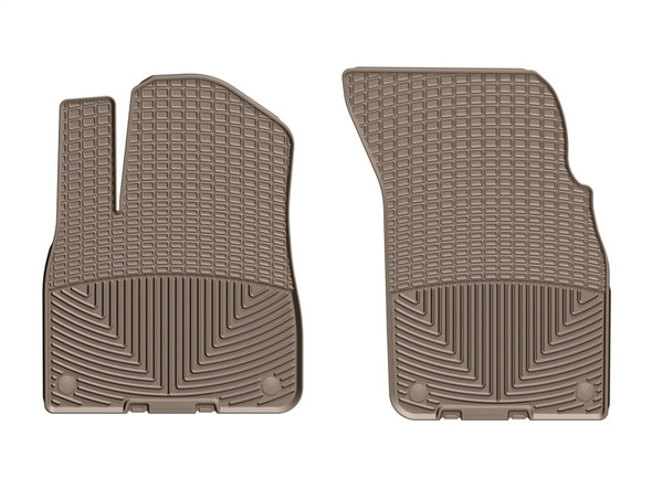 WeatherTech 2017+ Audi Q7 Front Rubber Mats - Tan - MSM-T-478265