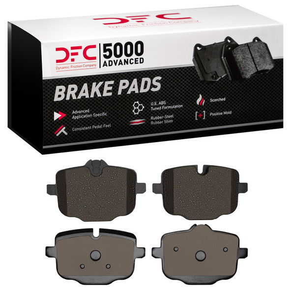 DFC 11-19 BMW 650i xDrive Gran Coupe Rear 5000 Advanced Ceramic Brake Pads - MSM-T-902271