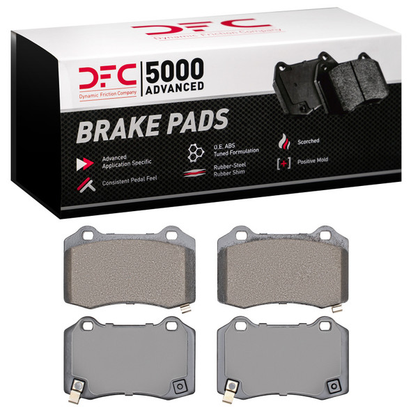 DFC 10-23 Chrysler 300 Rear 5000 Advanced Ceramic Brake Pads - MSM-T-903535