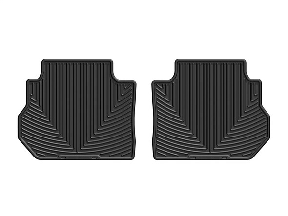 WeatherTech 17+ GMC Acadia / Acadia Denali Rear Rubber Mats - Black - MSM-T-461845