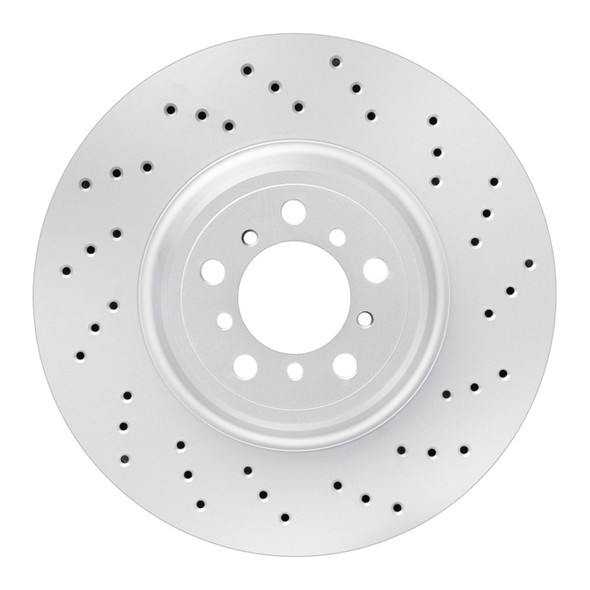 DFC 15-20 BMW M2 Right Front Drilled GeoSPEC Coated Rotor - DFC624-31128D