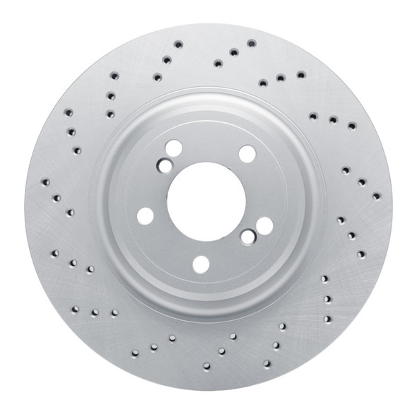DFC 15-20 BMW M4 Left Rear Drilled GeoSPEC Coated Rotor - DFC624-31127D