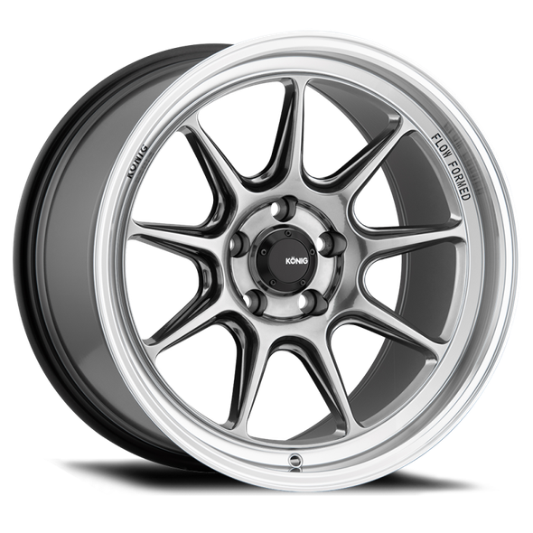 Konig Countergram 18x8.5 5x100 ET40 Hyper Chrome / Machined Lip - KONIGCT8851040C