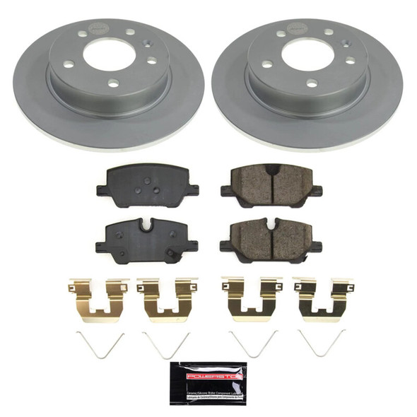 Power Stop 20-22 Buick Encore GX Rear Z17 Coated Brake Kit - POWERSTOPCRK9013