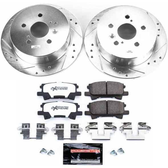 Power Stop 04-06 Lexus RX330 Rear Z36 Truck & Tow Brake Kit - POWERSTOPK5333-36