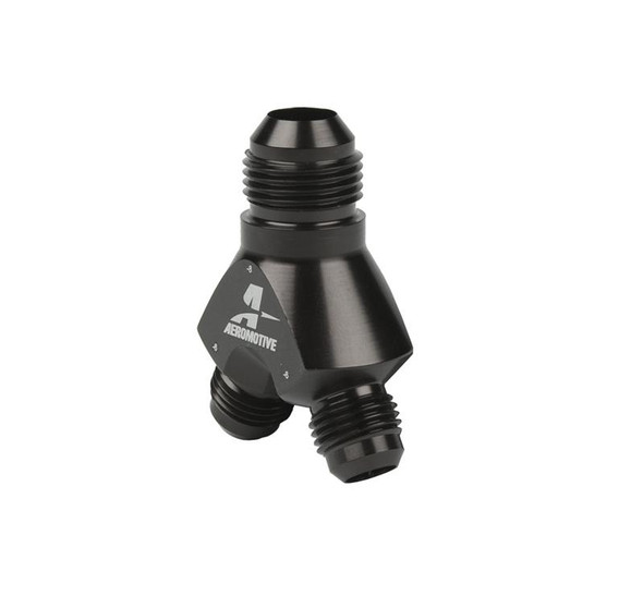 Aeromotive Y-Block - AN-08 - 2x AN-06 - AEROMOTIVE15673