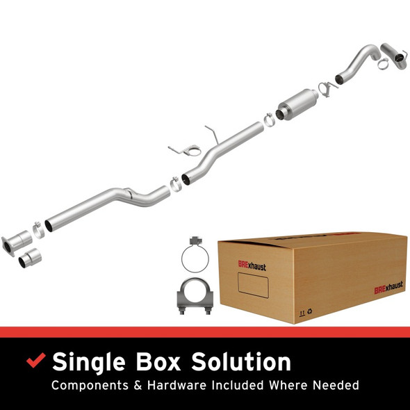 BRExhaust 01-06 Silverado Sierra 2500 HD 3500 HD Exhaust Kit - MAGNAFLOW106-0661