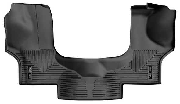 Husky Liners 15-23 Chevrolet Express/GMC Savana 1500/2500/3500 WeatherBeater Black Floor Liners - HUSKYLINERS18741