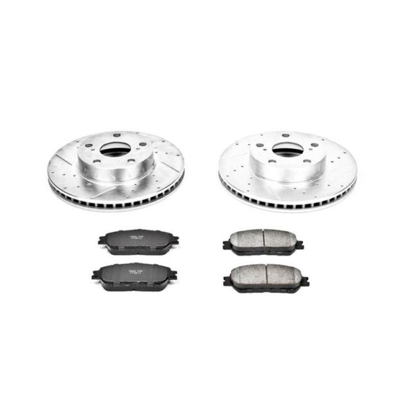 Power Stop 05-15 Toyota Tacoma Front Z23 Evolution Sport Brake Kit - POWERSTOPK5431