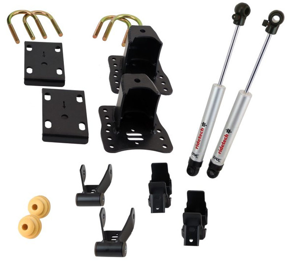 Ridetech 07-13 Silverado Sierra 1500 2WD Rear 6in Lowering Kit - RIDETECH11709511