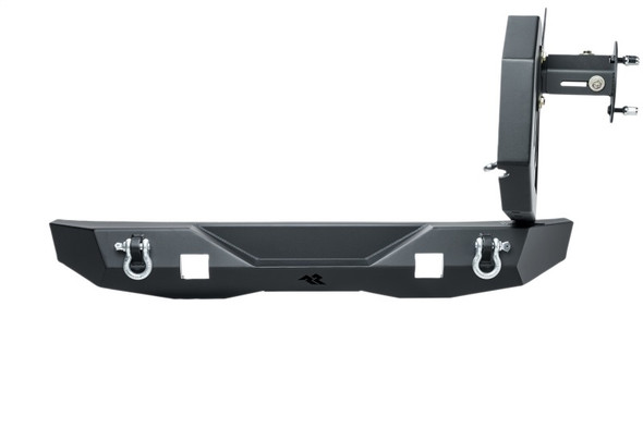 Rugged Ridge 07-18 Jeep Wrangler (JK/JKU) XOR Rear Bumper w/Swing Out Tire Carrier - Tex. Blk - RUGGEDRIDGE11541.25
