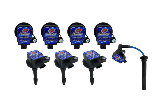 Granatelli 18-23 Ford 5.0L 4V Pro Series Coil-On-Plug Wire Conn Kit w/Coil Packs (60K Volts) - GRANATELLIMOTORSPORTS28-1818CP