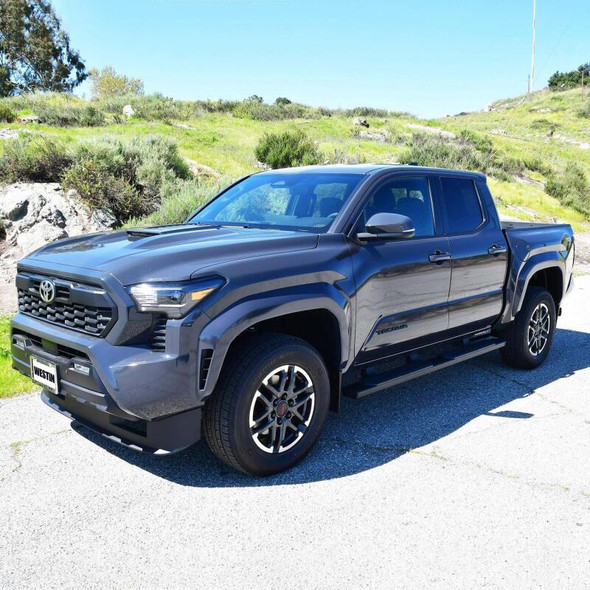 Westin 24+ Tacoma Double Cab R5 Nerf Step Bars - Black - WESTIN28-52785
