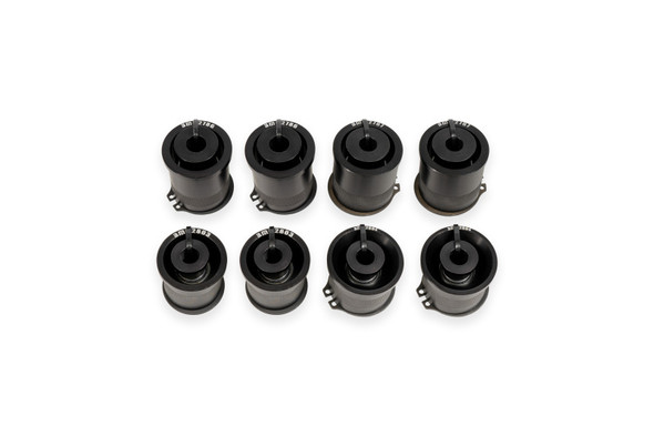BMR 97-04 Chevrolet Corvette C5 / 05-13 C6 Rear Upper & Lower Control Arms Bearing Kit - Black - BMRSUSPENSIONCBK557