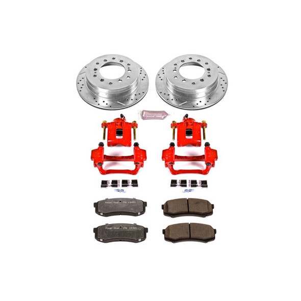 Power Stop 03-09 Lexus GX470 Rear Z36 Truck & Tow Brake Kit w/Calipers - POWERSTOPKC2405-36