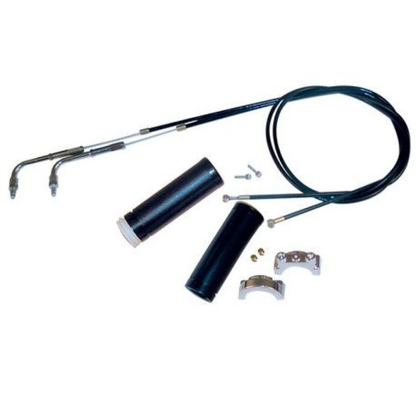 S&S Cycle 1in Handlebars 2-Cable Throttle Assembly Cable - 39in - S&SCYCLE19-0448