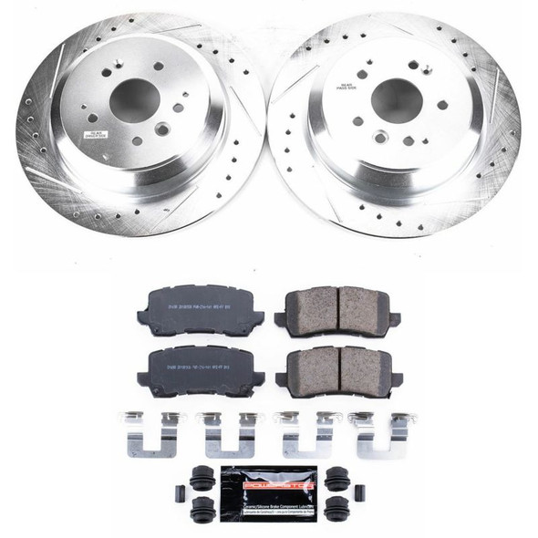 Power Stop 17-19 Acura MDX Rear Z23 Evolution Sport Brake Kit - POWERSTOPK7901