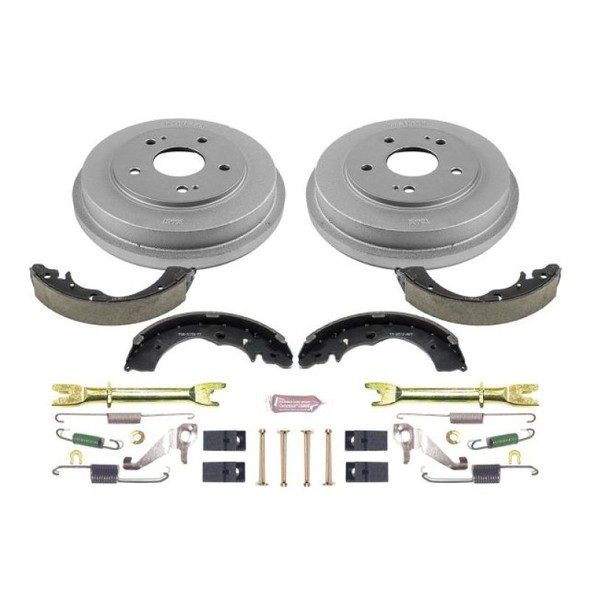 Power Stop 03-07 Honda Accord Coupe Rear Autospecialty Drum Kit - POWERSTOPKOE15318DK