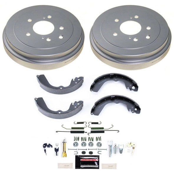 Power Stop 15-18 Chevrolet City Express Rear Autospecialty Drum Kit - POWERSTOPKOE15478DK