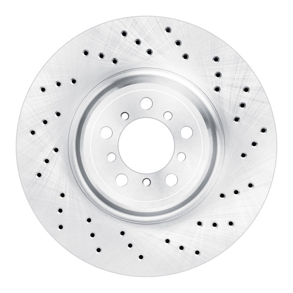 DFC 15-20 BMW M4 Right Front Drilled Brake Rotor - DFC620-31128D