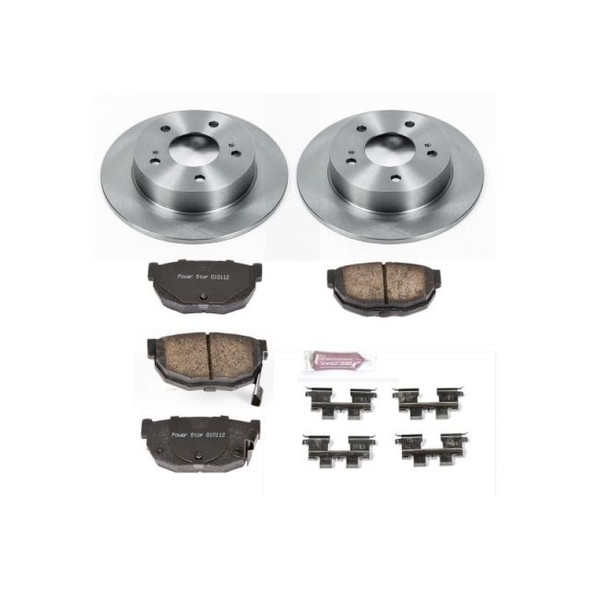 Power Stop 94-98 Nissan 240SX Rear Autospecialty Brake Kit - POWERSTOPKOE1174