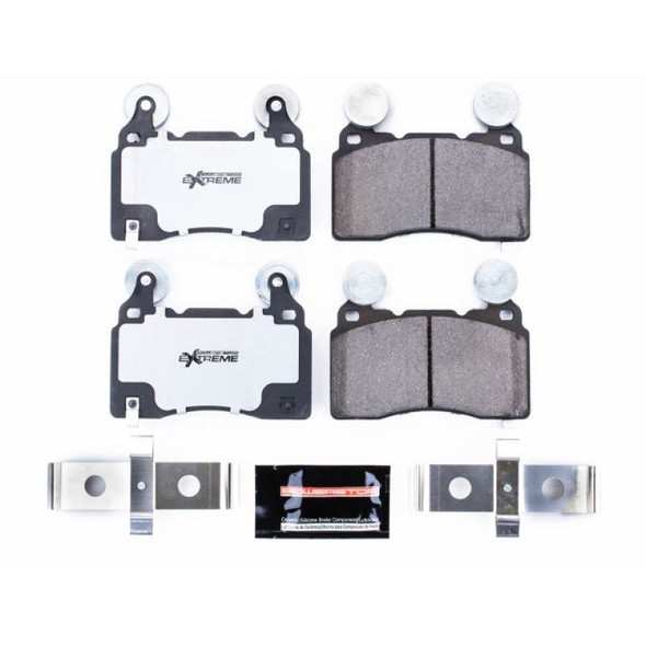 Power Stop 16-18 Cadillac CT6 Front Z26 Extreme Street Brake Pads w/Hardware - POWERSTOPZ26-1474