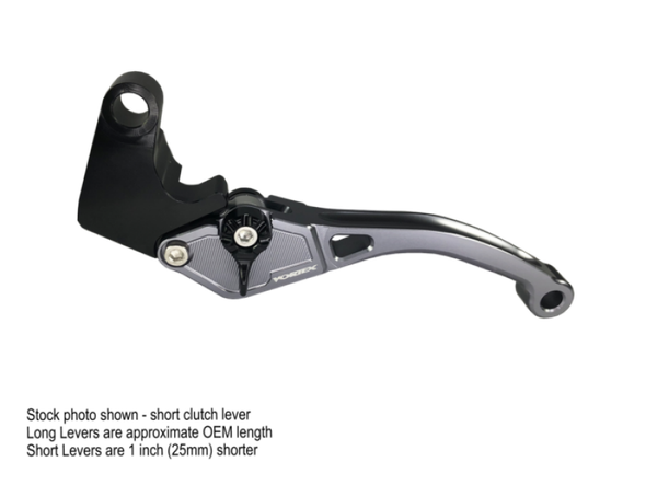 Vortex Racing H-L207 V4A Clutch Lever Short- Titanium - VORTEXRACINGLVC484