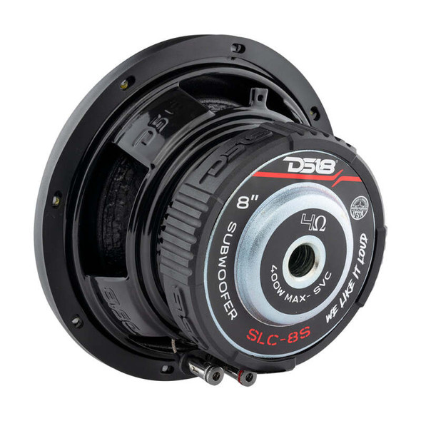 DS18 8in Select Subwoofer 200 Watts RMS 4 ohm SVC - DS18SLC8S