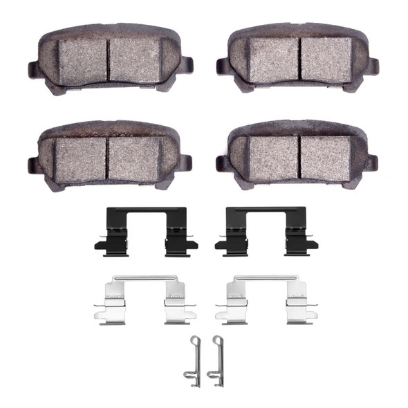 R1 15-20 Chevrolet Colorado Rear Performance Off-Road/Tow Brake Brake Pads & Hardware Kit - R1CONCEPTS2400-1806-01