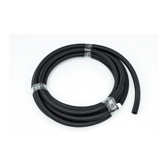 DeatschWerks 8AN Black Nylon Braided CPE Hose 20 Feet - DEATSCHWERKS6-02-0816-20