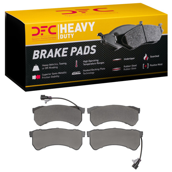 DFC 16-24 Freightliner MT35 Front/Rear Heavy Duty Pads - Semi Metallic - DFC1214-2175-10