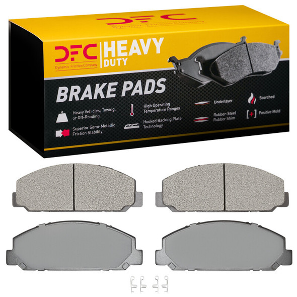 DFC 99-24 Chevrolet W5500 Tiltmaster Rear/Front Heavy Duty Pads - Semi Metallic - DFC1214-0827-00