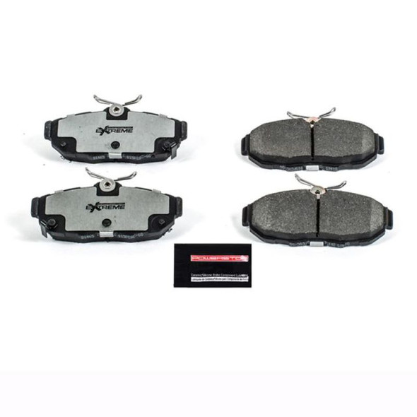 Power Stop 11-14 Ford Mustang Rear Z26 Extreme Street Brake Pads w/Hardware - POWERSTOPZ26-1465