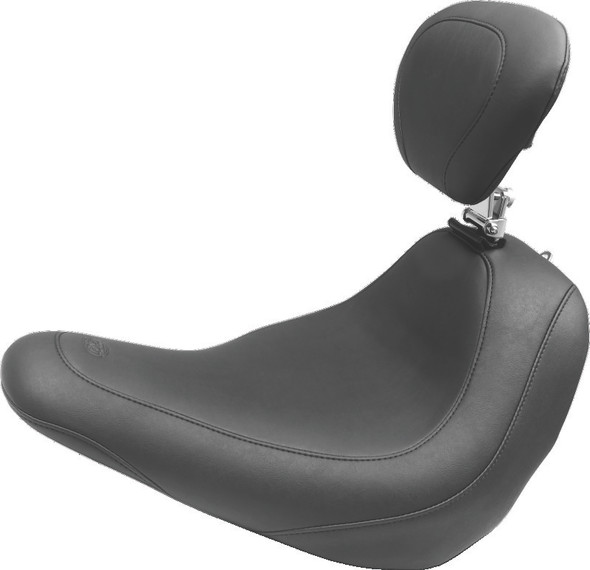 Mustang 15-21 Indian Scout Standard Touring Passenger Seat - Black - MUSTANGMOTORCYCLE75375