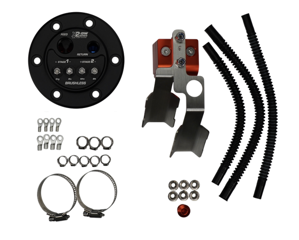 DeatschWerks X2 Pump Hanger for 92-00 Honda Civic / 94-01 Acura Integra - DEATSCHWERKS9-000-7043